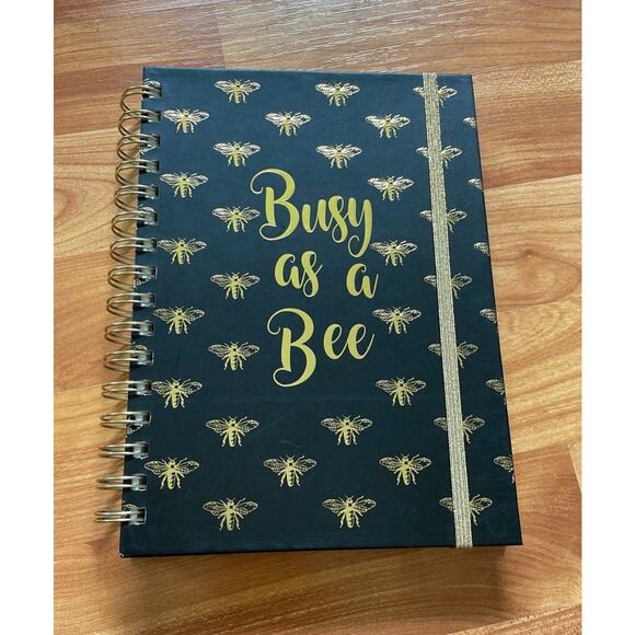 Black and Gold Busy as a Bee Journal New condition - Picture 1 of 2